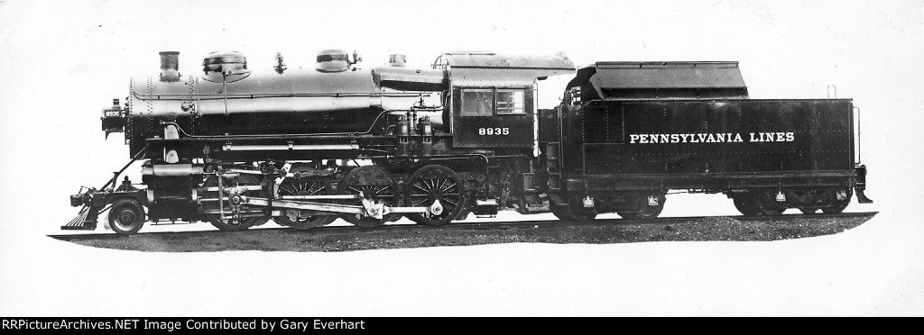 PRR 2-8-0 #8935 - Pennsylvania RR